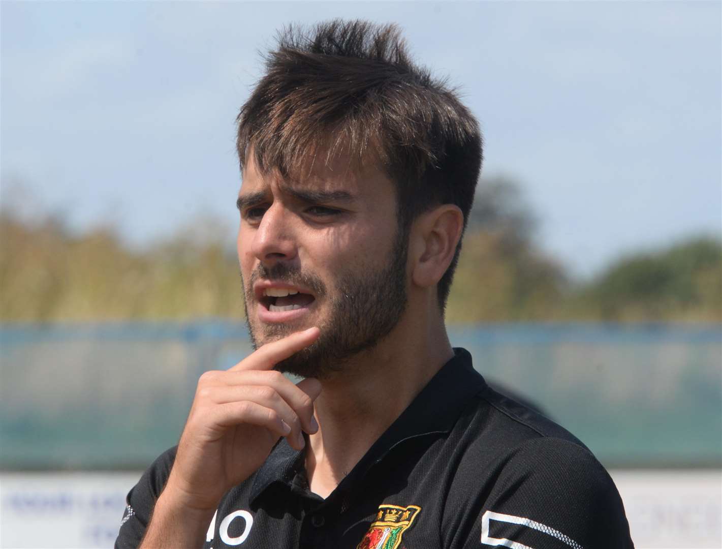 Sittingbourne manager Aslan Odev Picture: Chris Davey