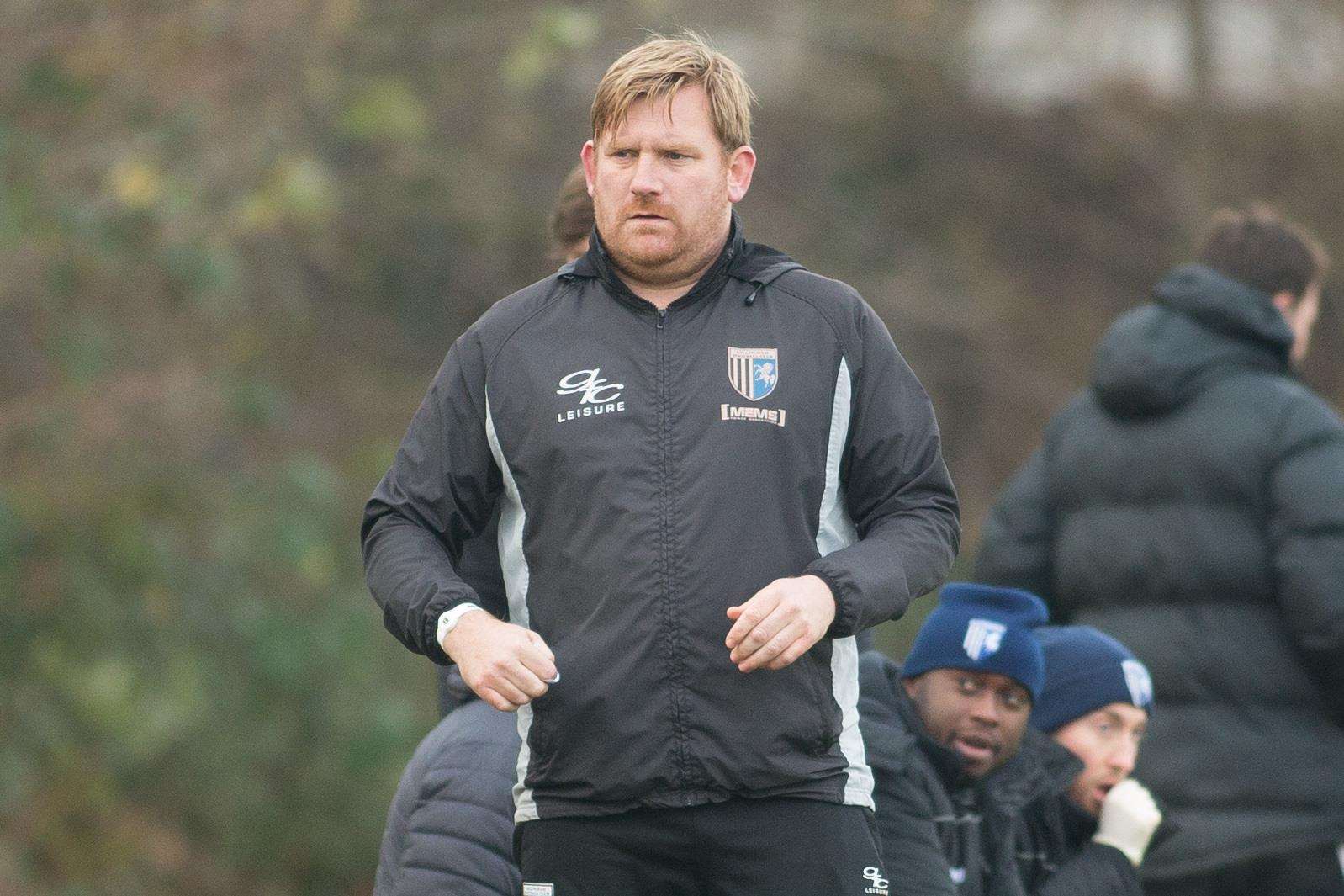 Gillingham youth coach Ben White Picture: Kent Pro Images/Gillingham FC