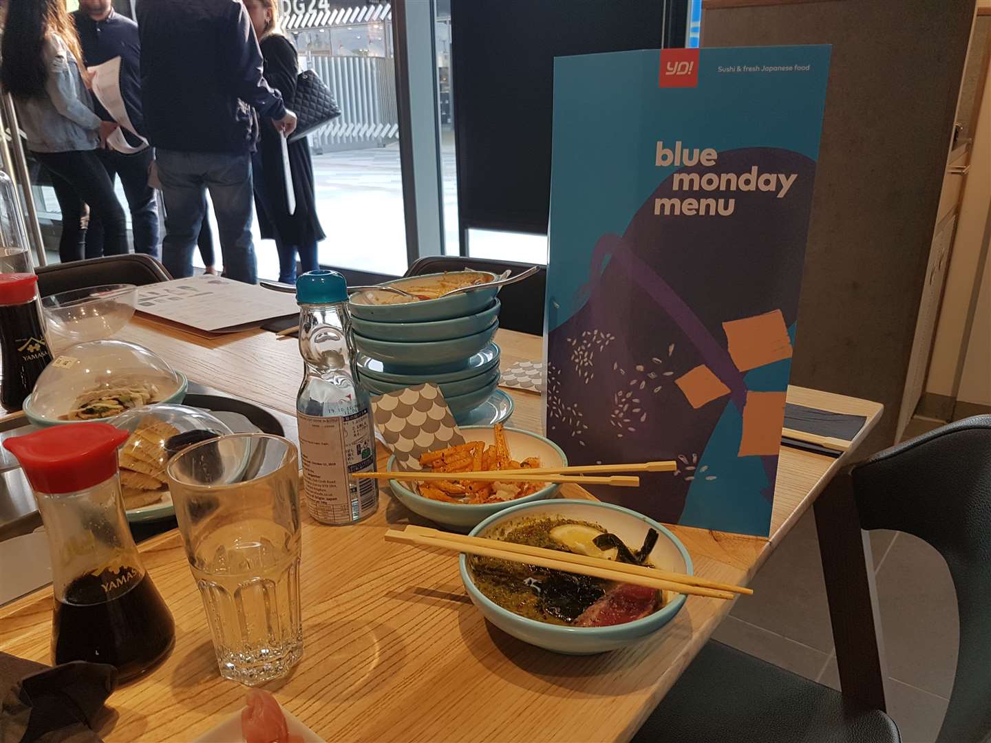 Yo!Sushi's Blue Mondays offer features 40 different food items for £4 every week. (10794669)
