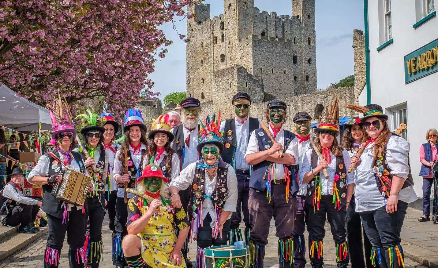 Sweeps Festival, Rochester’s annual free folk festival, returns for the bank holiday weekend. Picture: Visit Medway