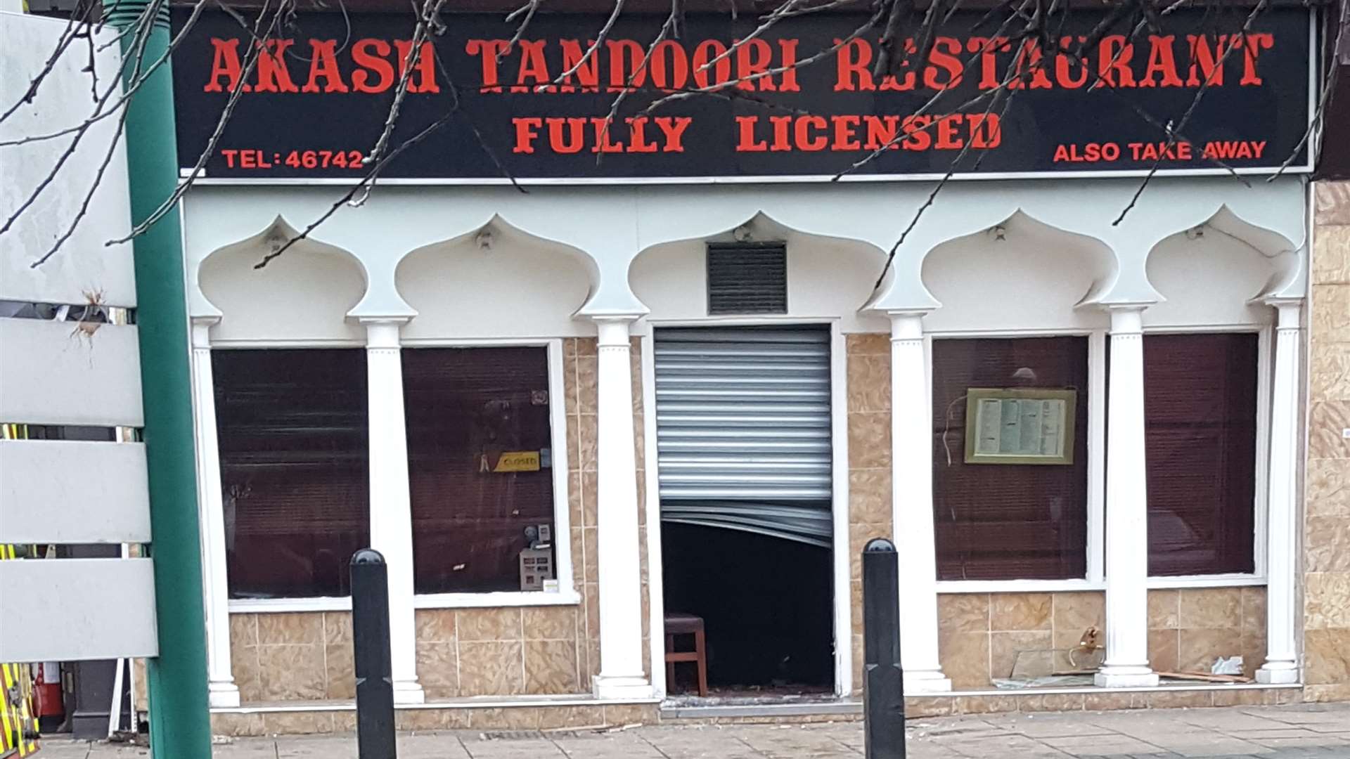 A cannabis factory was found in the building. Picture: Gary Muffett