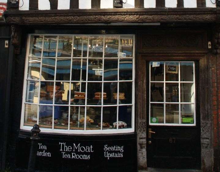 The Moat Tea Room in Burgate