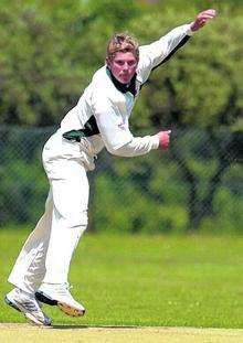 Hartley cricketer Charlie Hemphrey