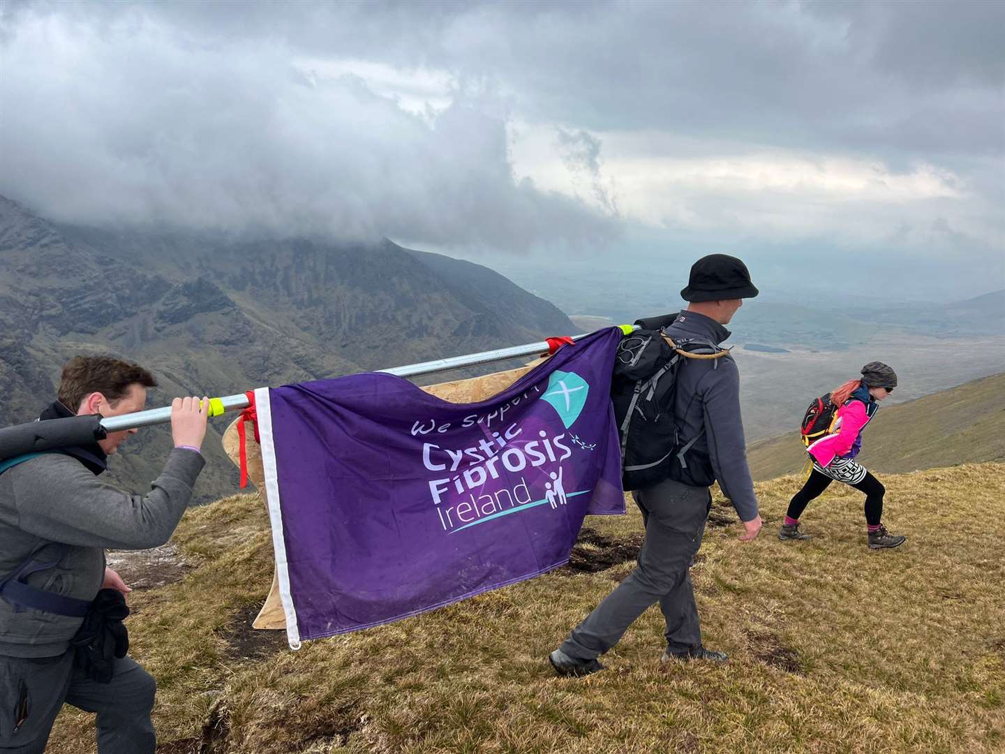 Training on Carrauntoohil (Stephen Lappin/PA)