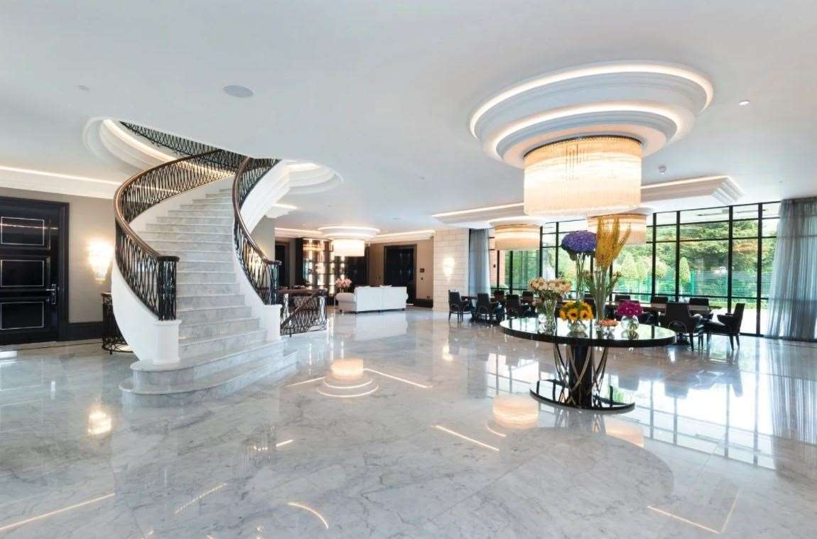 Not a bad first impression once you're inside... Picture: Zoopla / Strutt & Parker