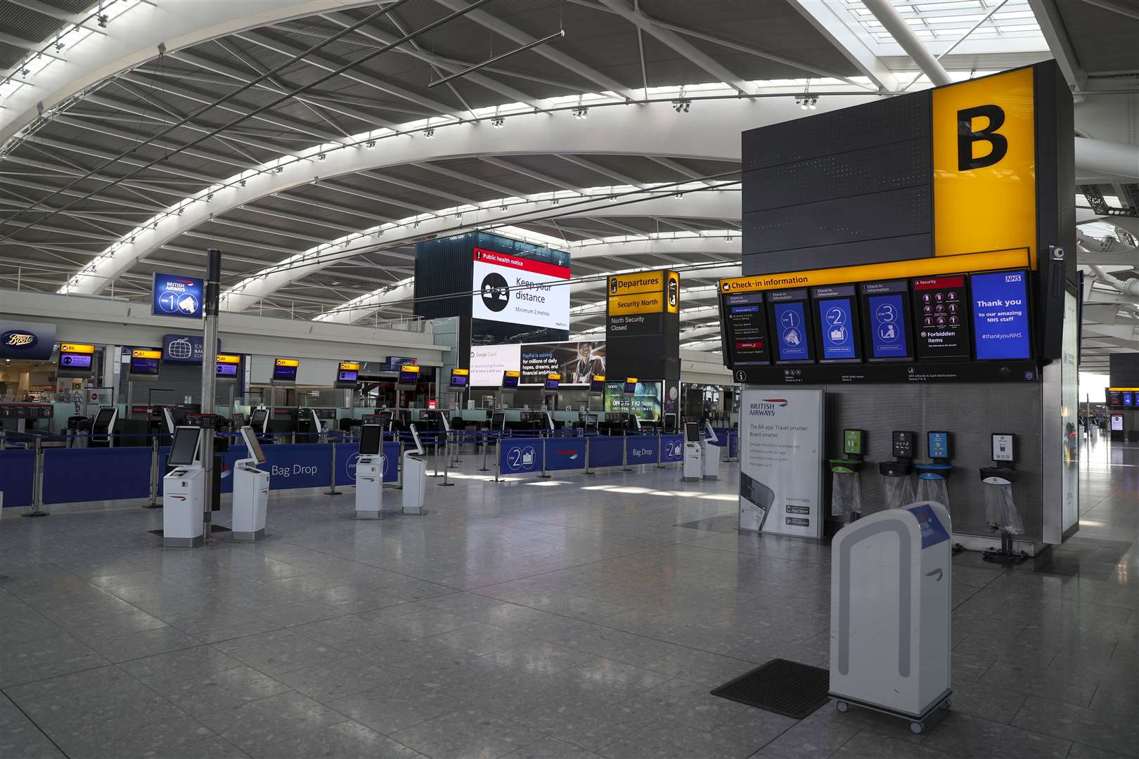 Heathrow Airport said it will introduce temperature screening (Steve Parsons/PA)