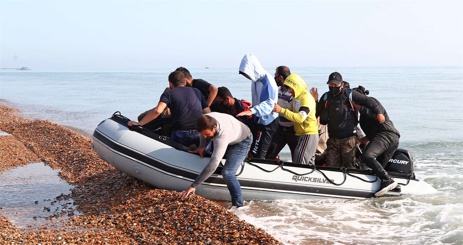 New asylum rules are expected in an attempt to deter migrants crossing the Channel (Gareth Fuller/PA)