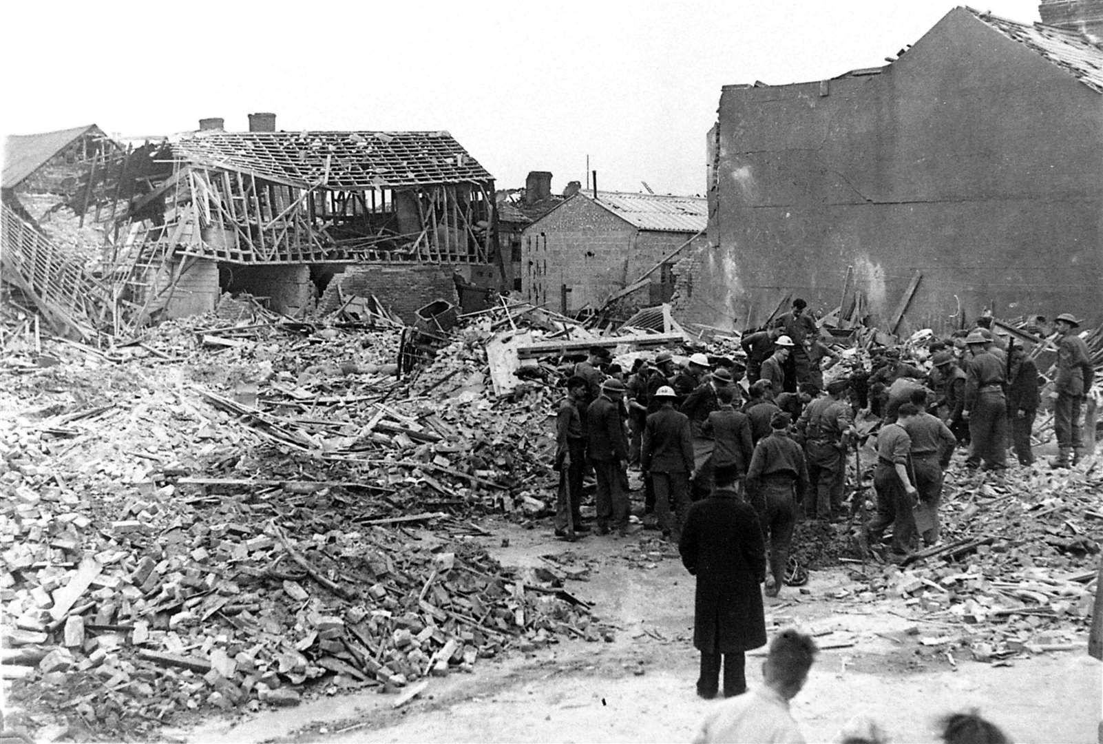 The remains of Snashall’s bakery in Kent Avenue