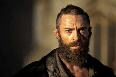 Hugh Jackman at Valjean in Les Miserables