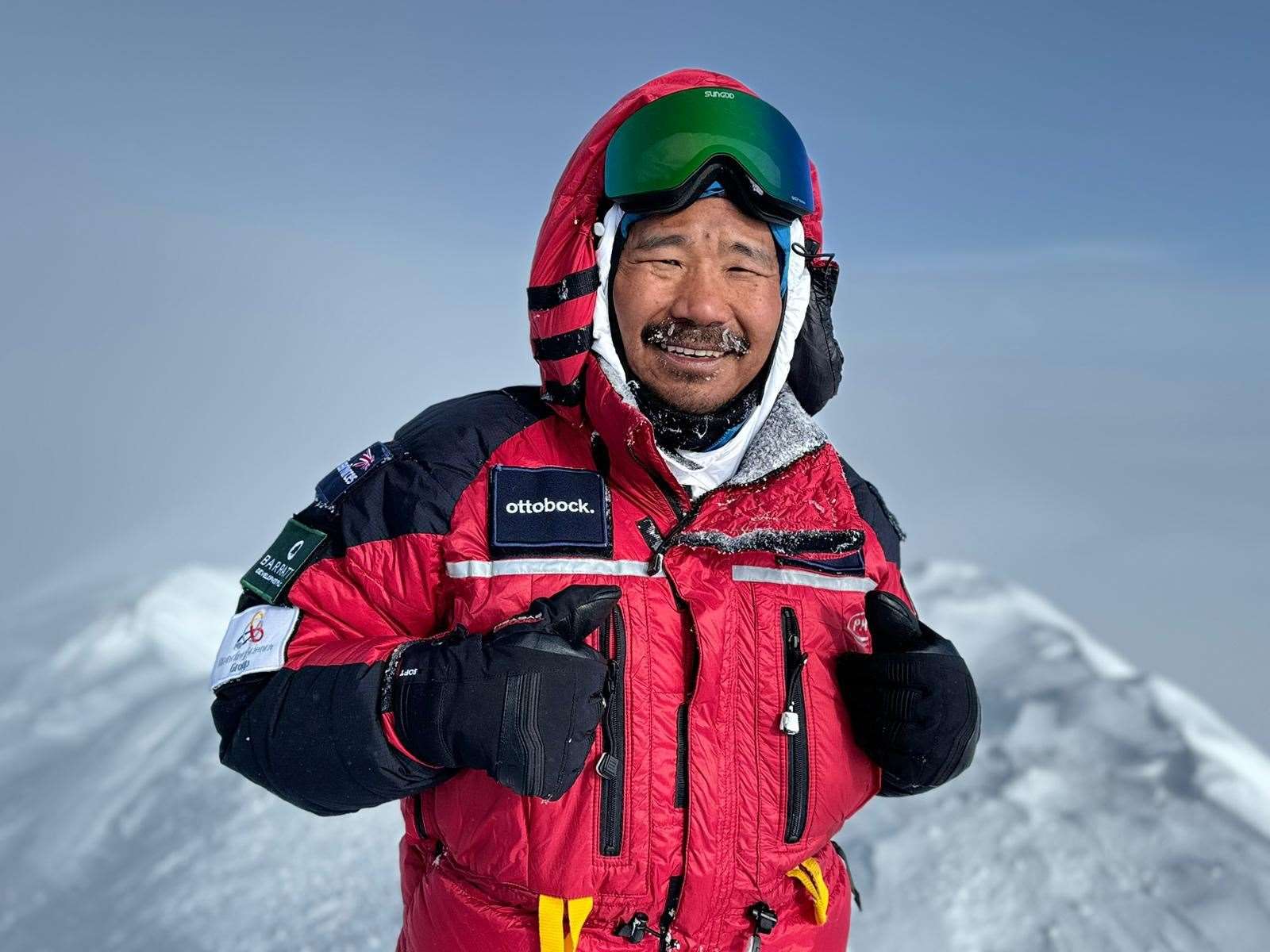 Hari Budha Magar has become the first double above-knee amputee climb Denali in Alaska