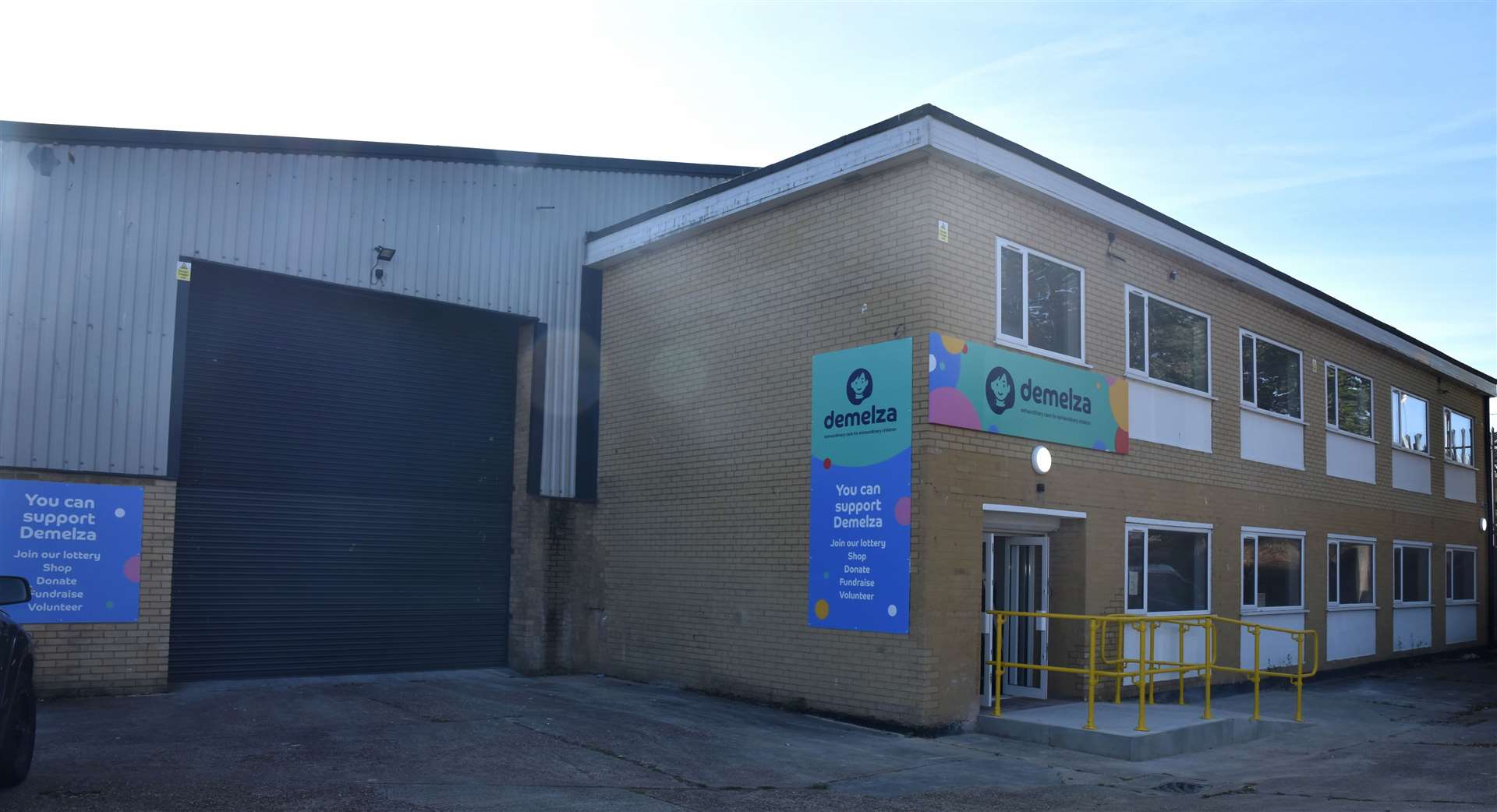 The new Demelza distribution centre at Larkfield