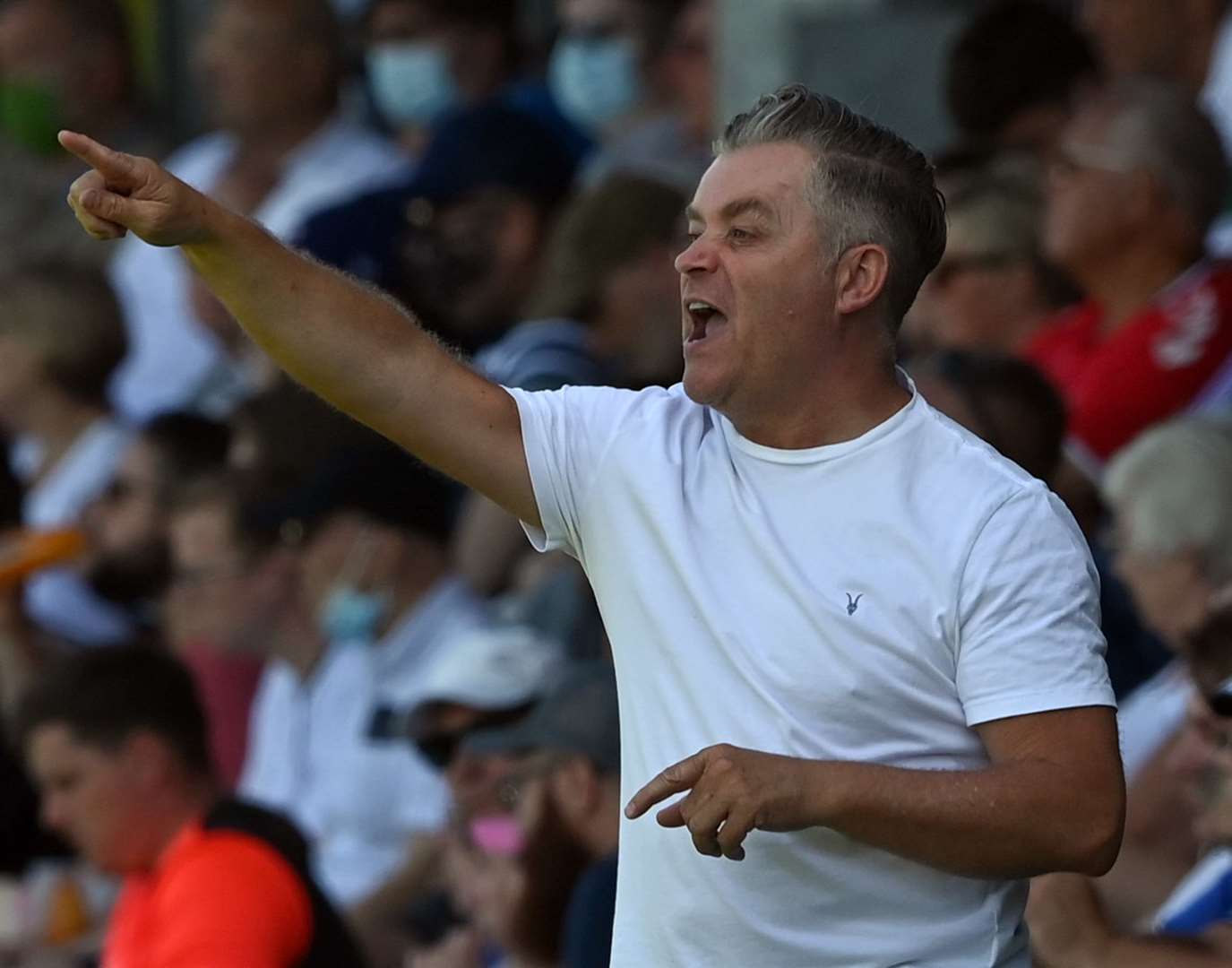 Dartford manager Steve King Picture: Keith Gillard