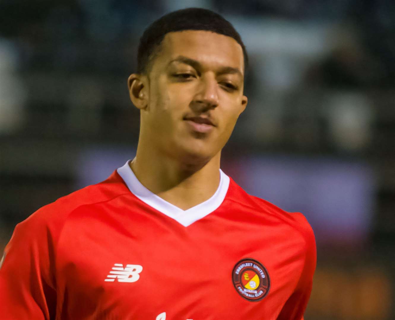 Myles Kenlock. Maidenhead United v Ebbsfleet United, National League, 23 January 2024. Picture: Ed Miller/EUFC