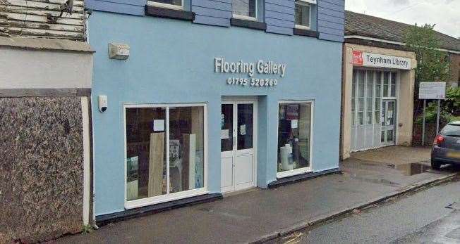 The Flooring Gallery in London Road, Teynham, where Teynham Cutz will be setting up their new shop. Picture: Google Maps