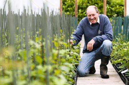 Newington horticulturalist Chris Lane is receiving an award from the RHS.