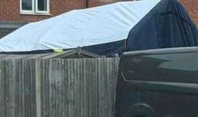 Forensic teams seen at house in Nash Road, Margate, amid investigation into historic child protection incident