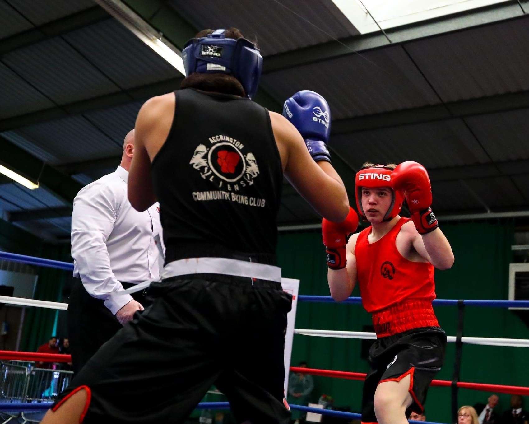 Maidstone ABC teenager Nathan Williams impresses at England Boxing