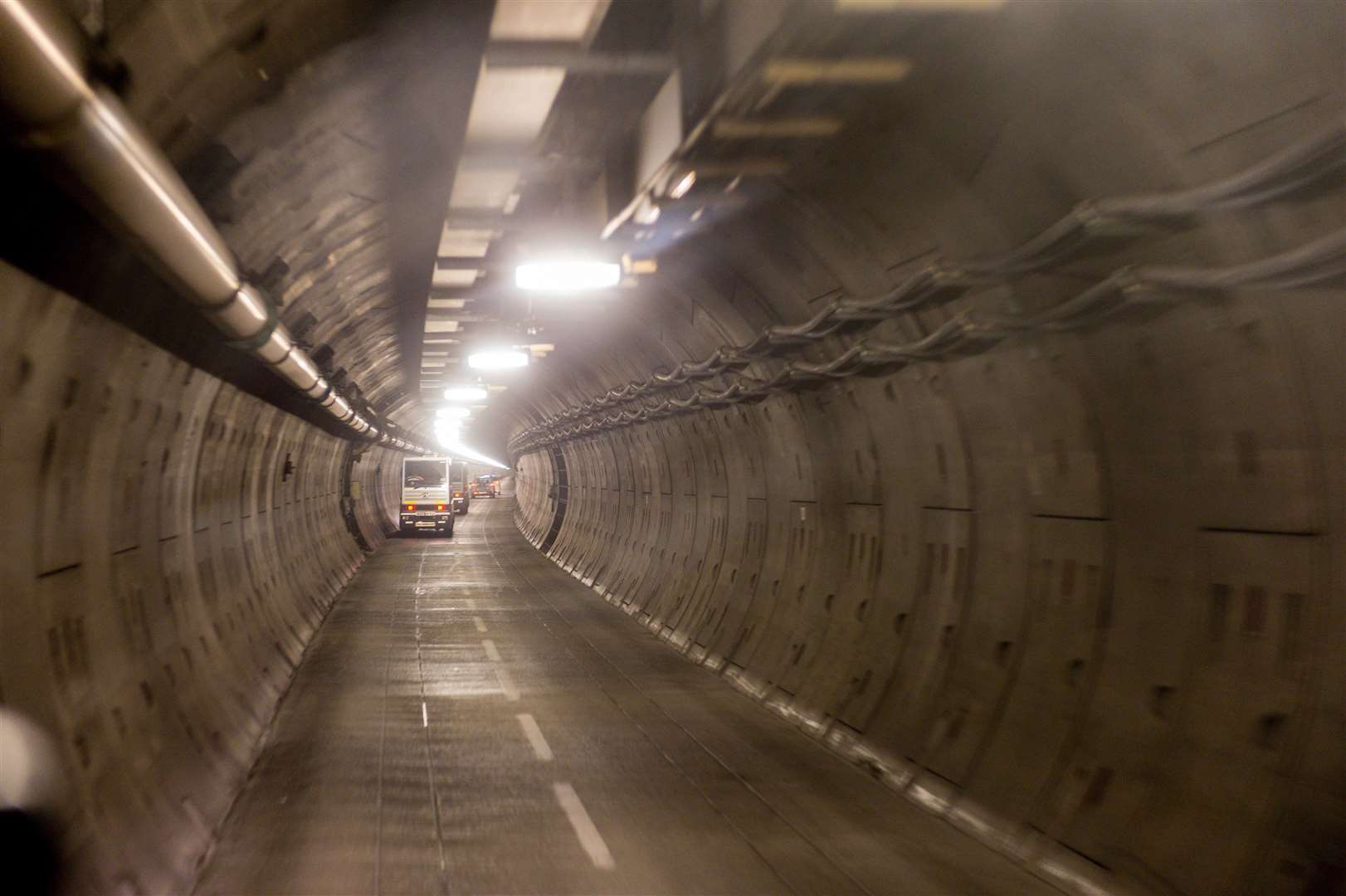 One of the coaches involved was stopped at the Eurotunnel