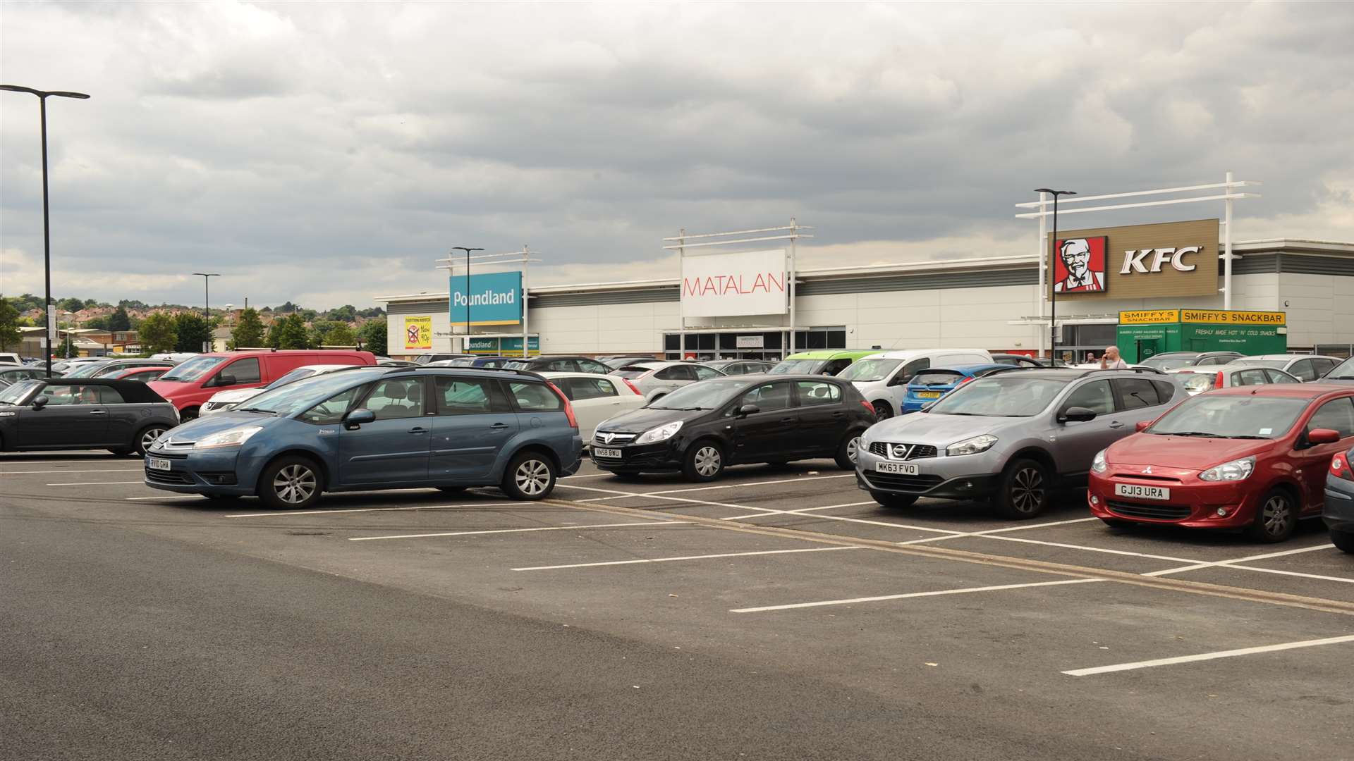 The flooding happened on Commercial Road, near Strood Retail Park.