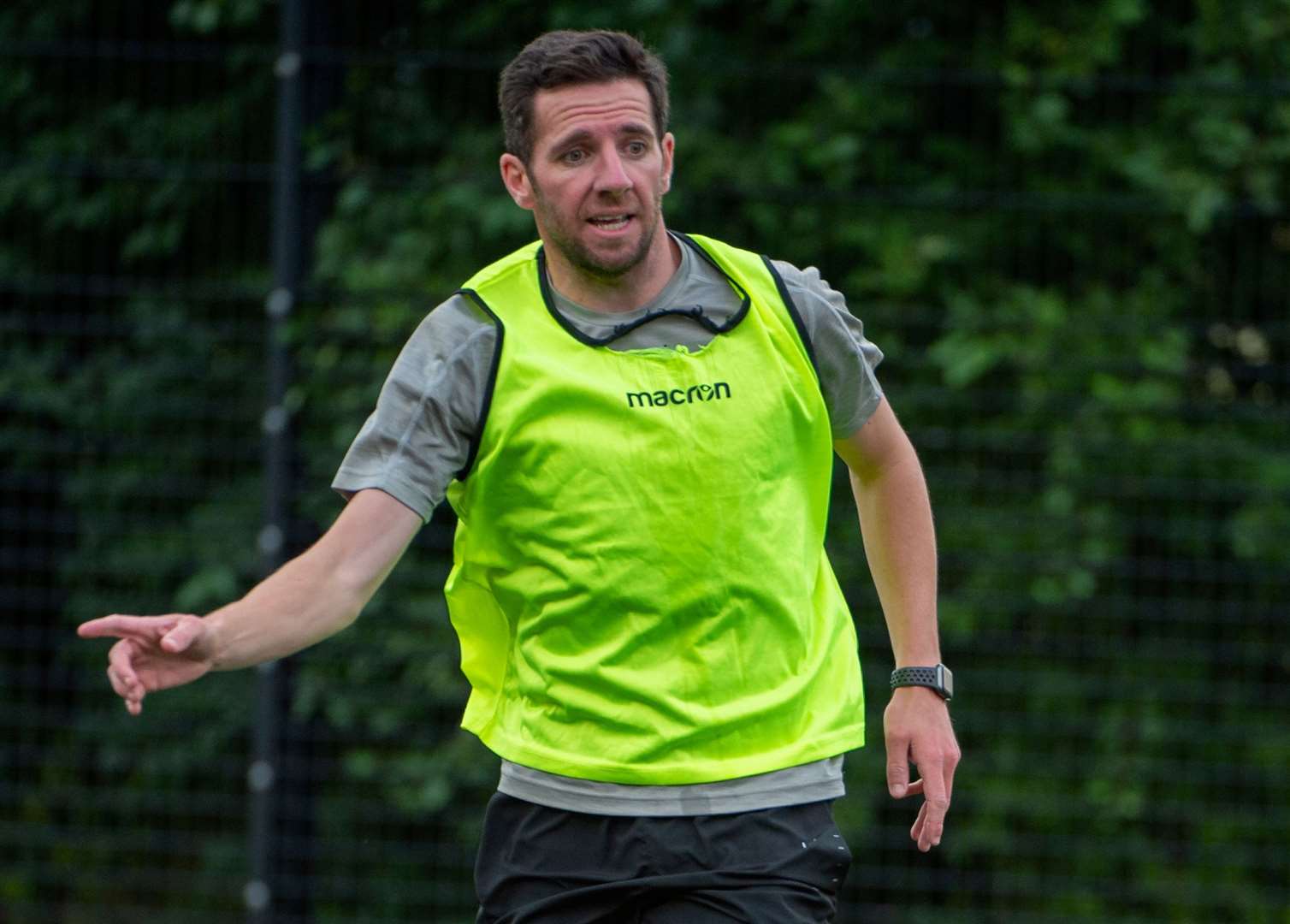 Summer signing Ian Draycott at pre-season training. Picture: Ian Scammell