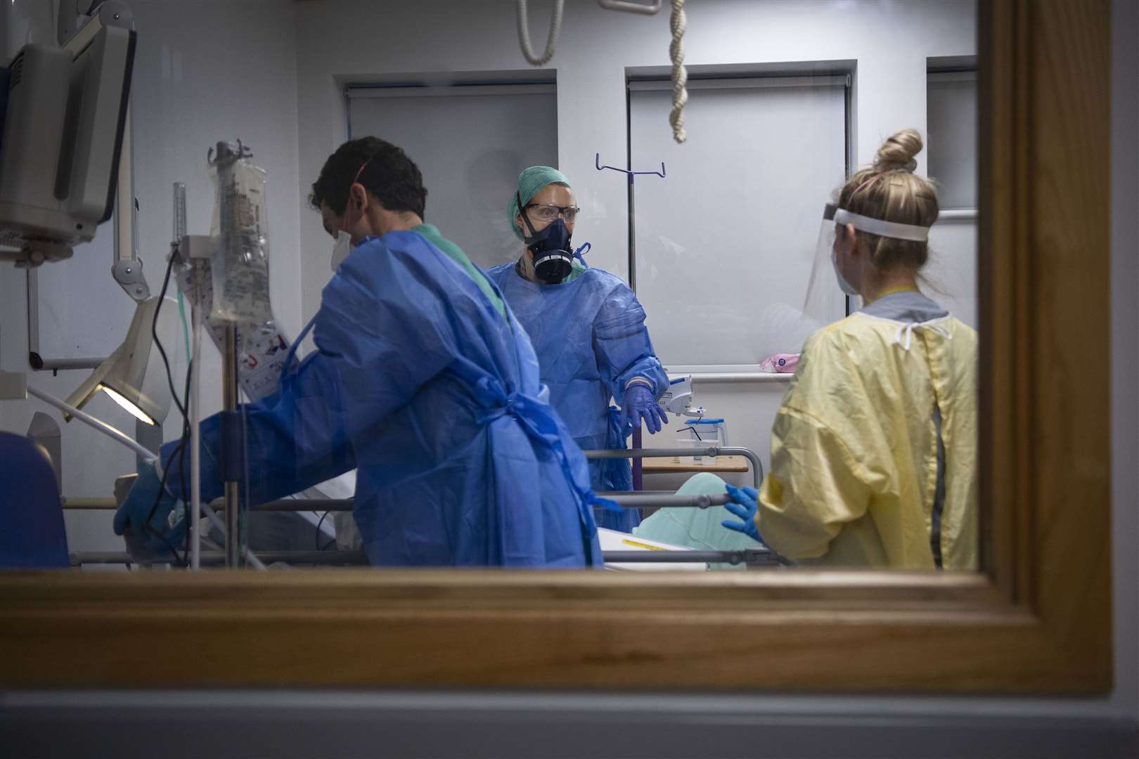 Surrey’s hospitals have the capacity to store up to 600 bodies (Victoria Jones/PA)