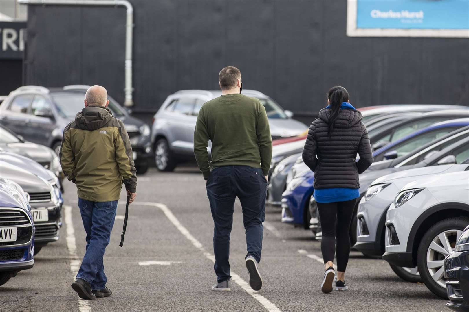 Used cars were among the items which saw costs fall last month (Liam McBurney/PA)