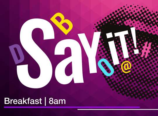 Say It! on kmfm breakfast