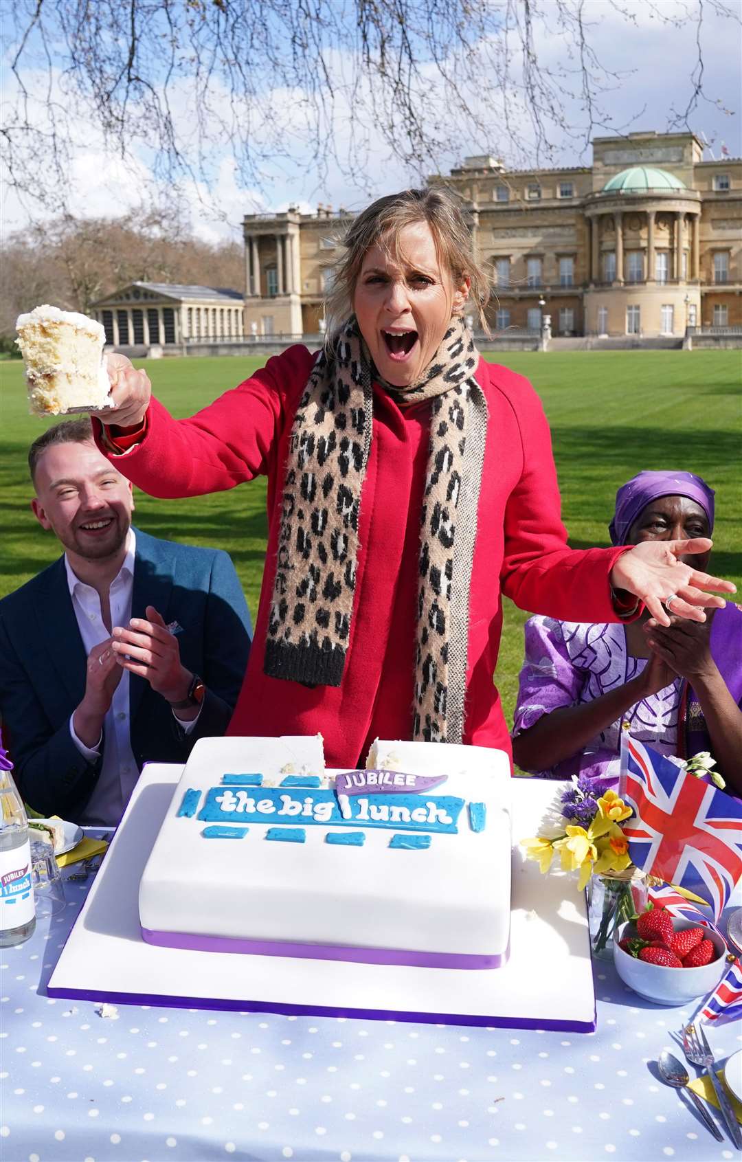 The Big Jubilee Lunch will take place over the holiday weekend in June (Jonathan Brady/PA)