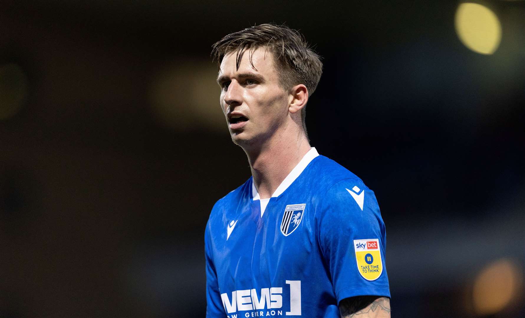 Oli Hawkins scored the equaliser for Gillingham at Bradford