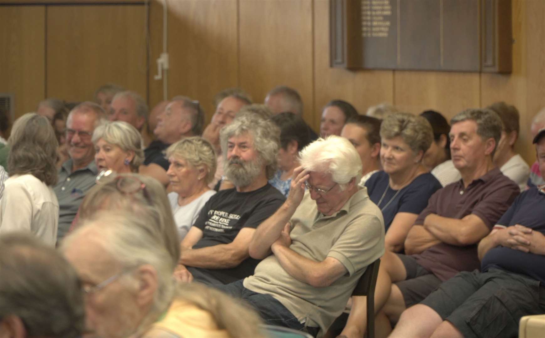 The public gallery was packed with villagers fearing the ancient pub would be "lost forever"