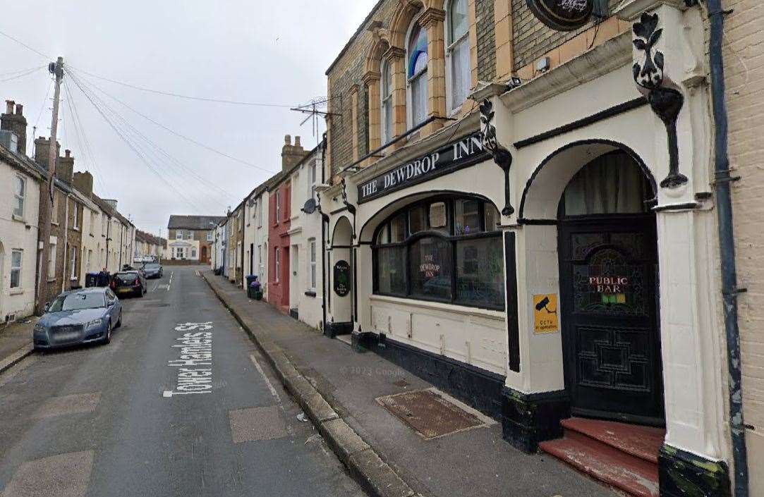 The Dewdrop Inn in Tower Hamlets, Dover, closed earlier this year. Picture: Google