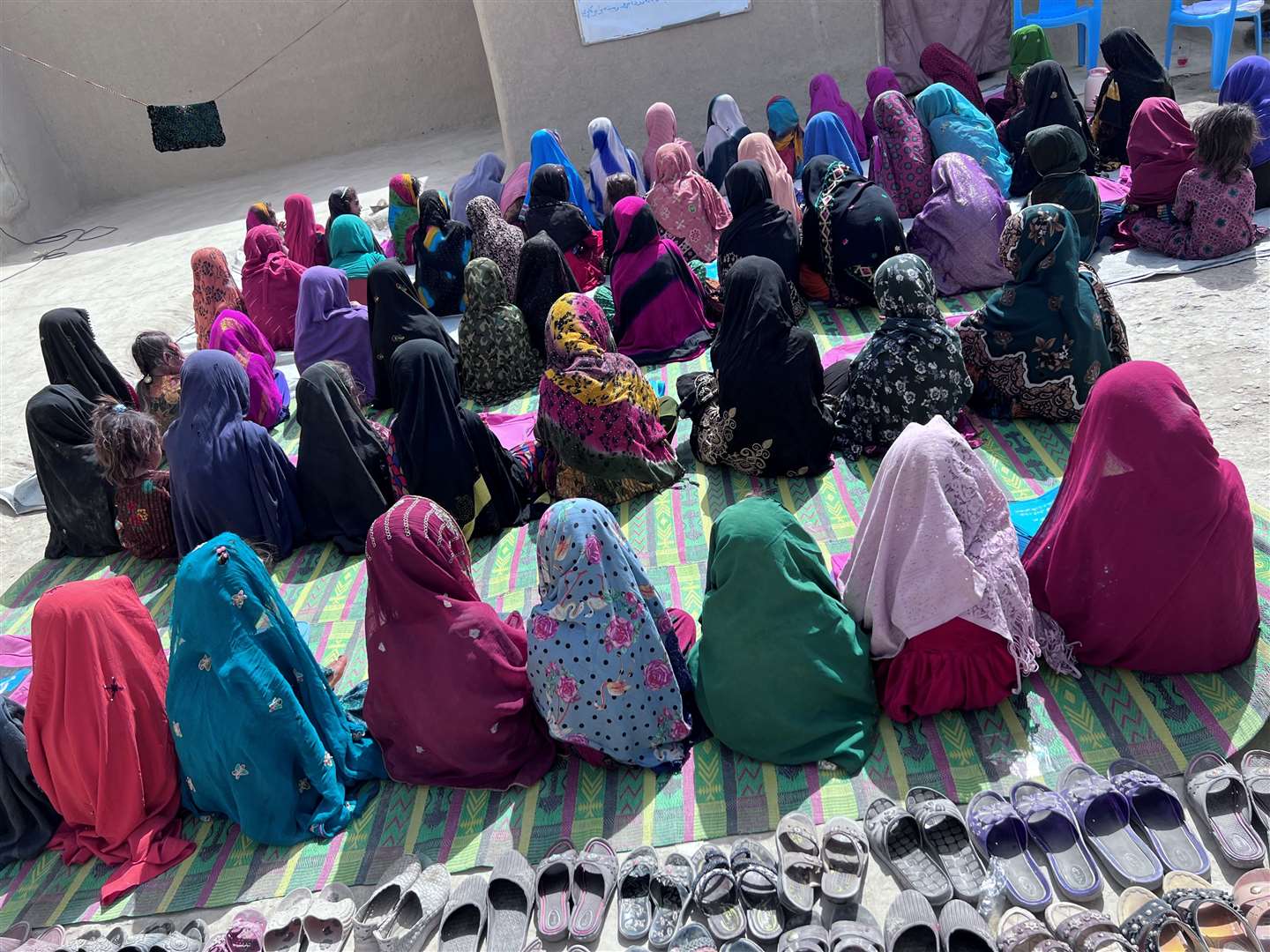 Girls in Afghanistan attending secret schools (Pen Path/Matiullah Wesa/PA)