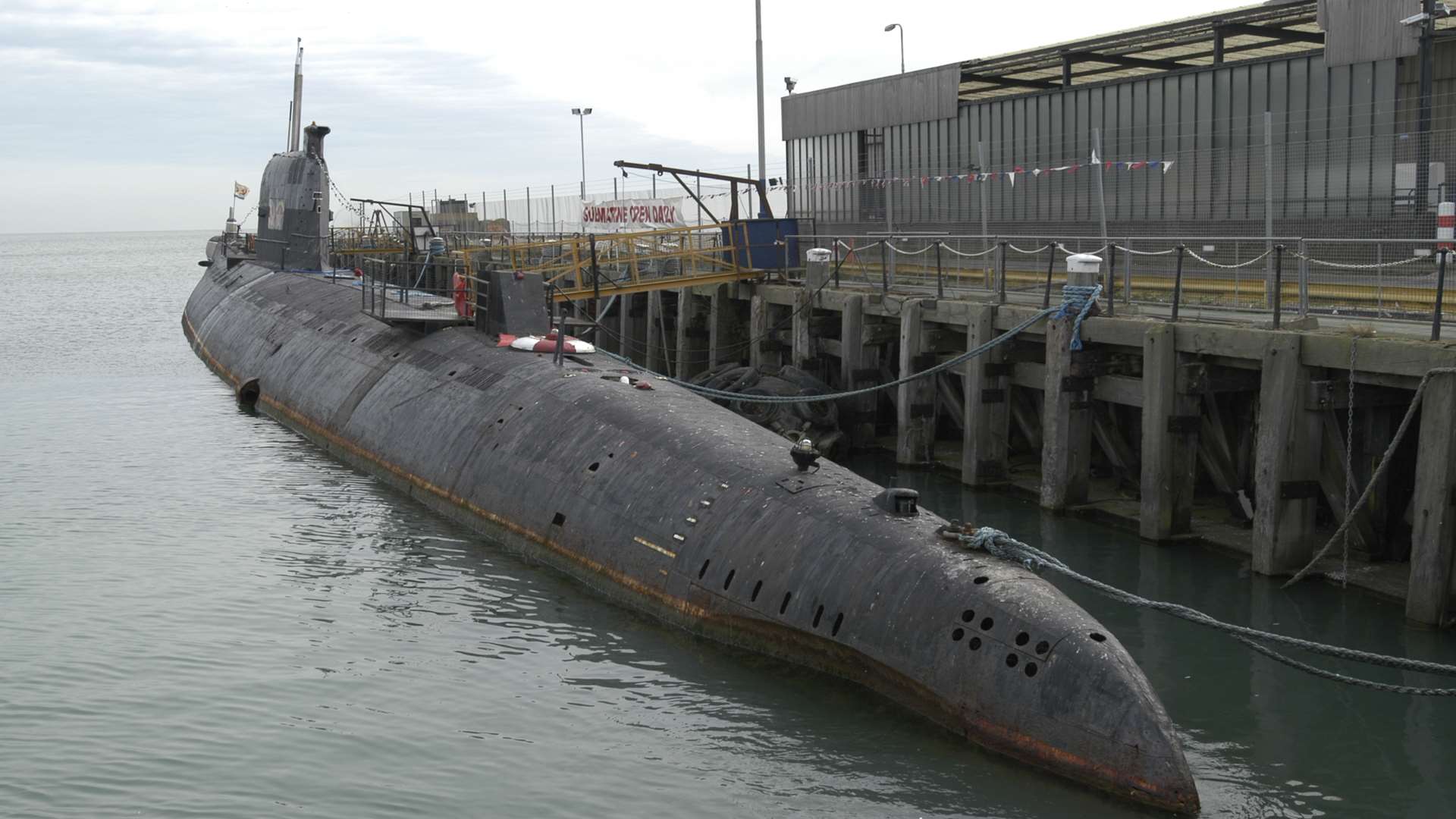 The Black Widow was a tourist attraction in Folkestone before moving to Strood