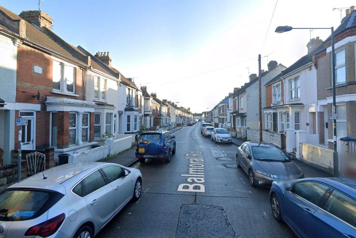 Police were called to Balmoral Road in Gillingham following reports of a burglary. Picture: Google Maps