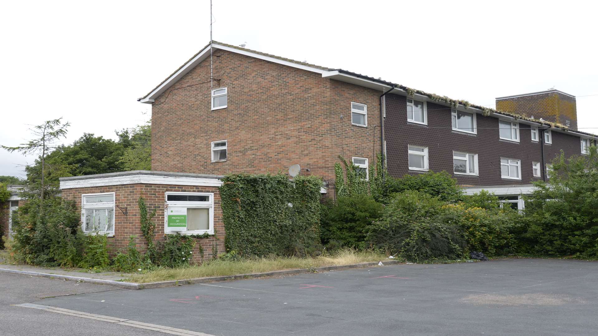 The former Ladesfield Care Home has now closed after housing child asylum seekers for about six months. Picture: Chris Davey