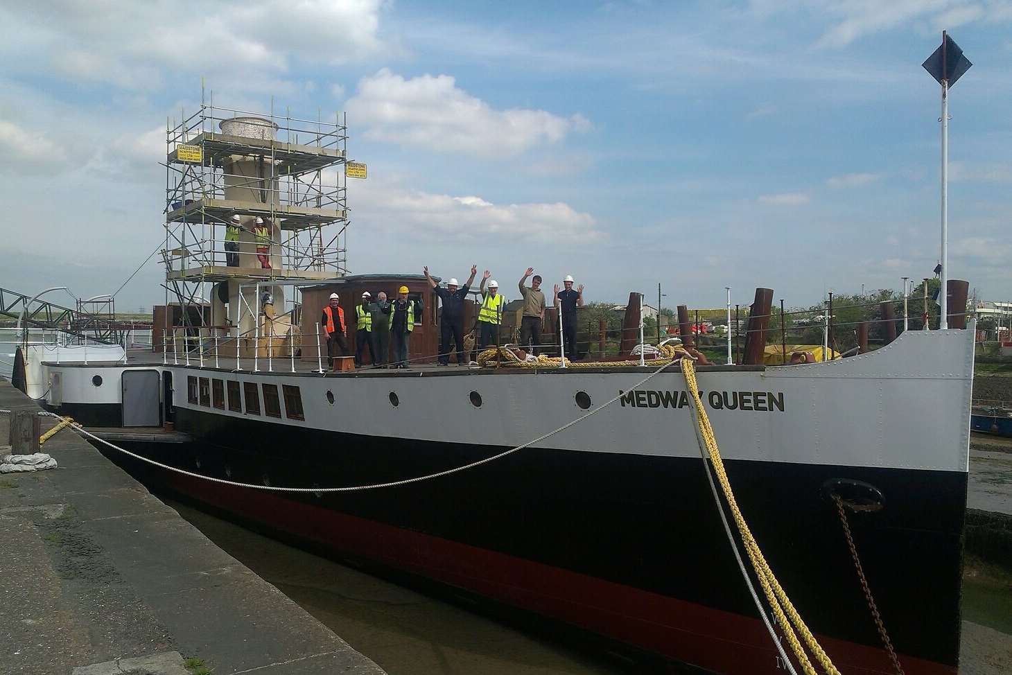 The Medway Queen. Pic: Taryn Harrison