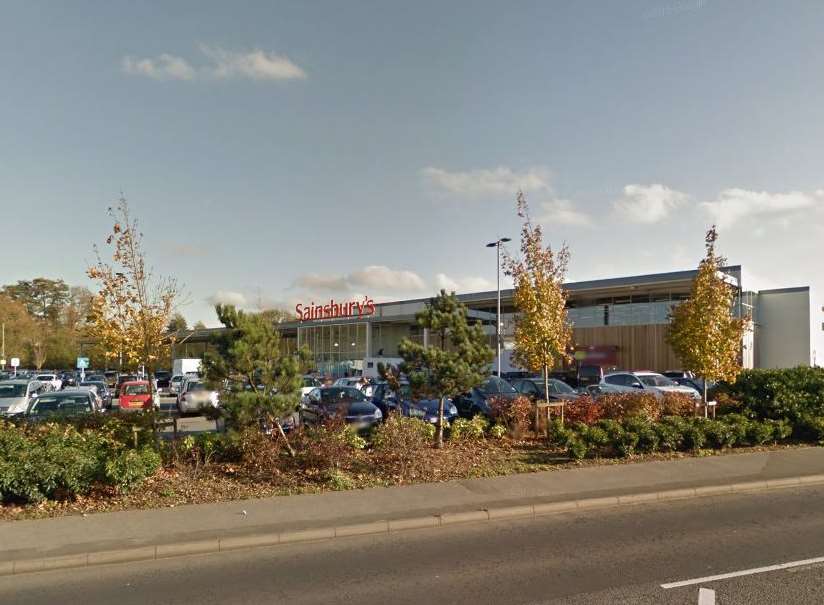 Sainsbury's in Otford Road has been evacuated