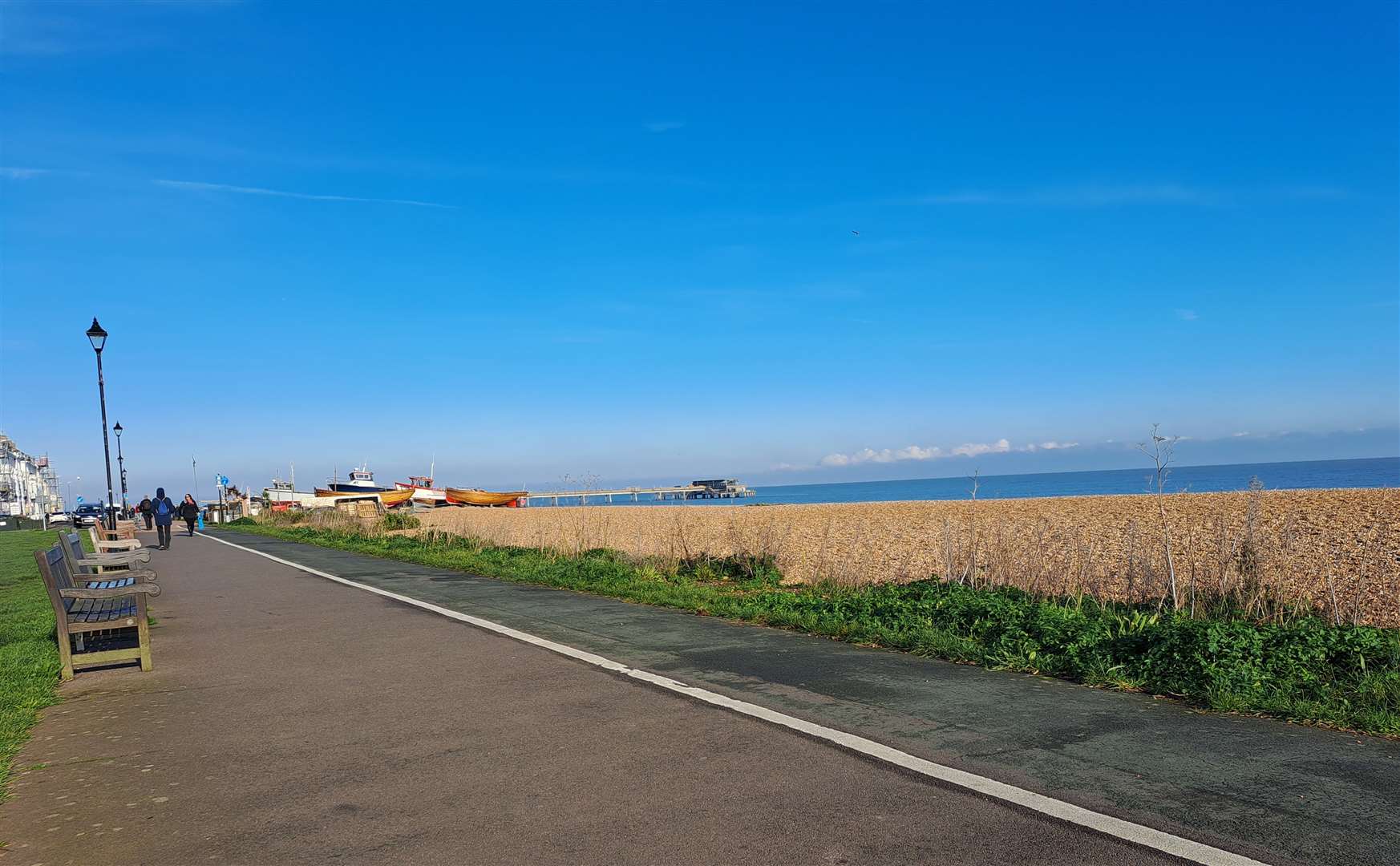 Deal Castle Beach received a “poor” bathing water quality rating in November