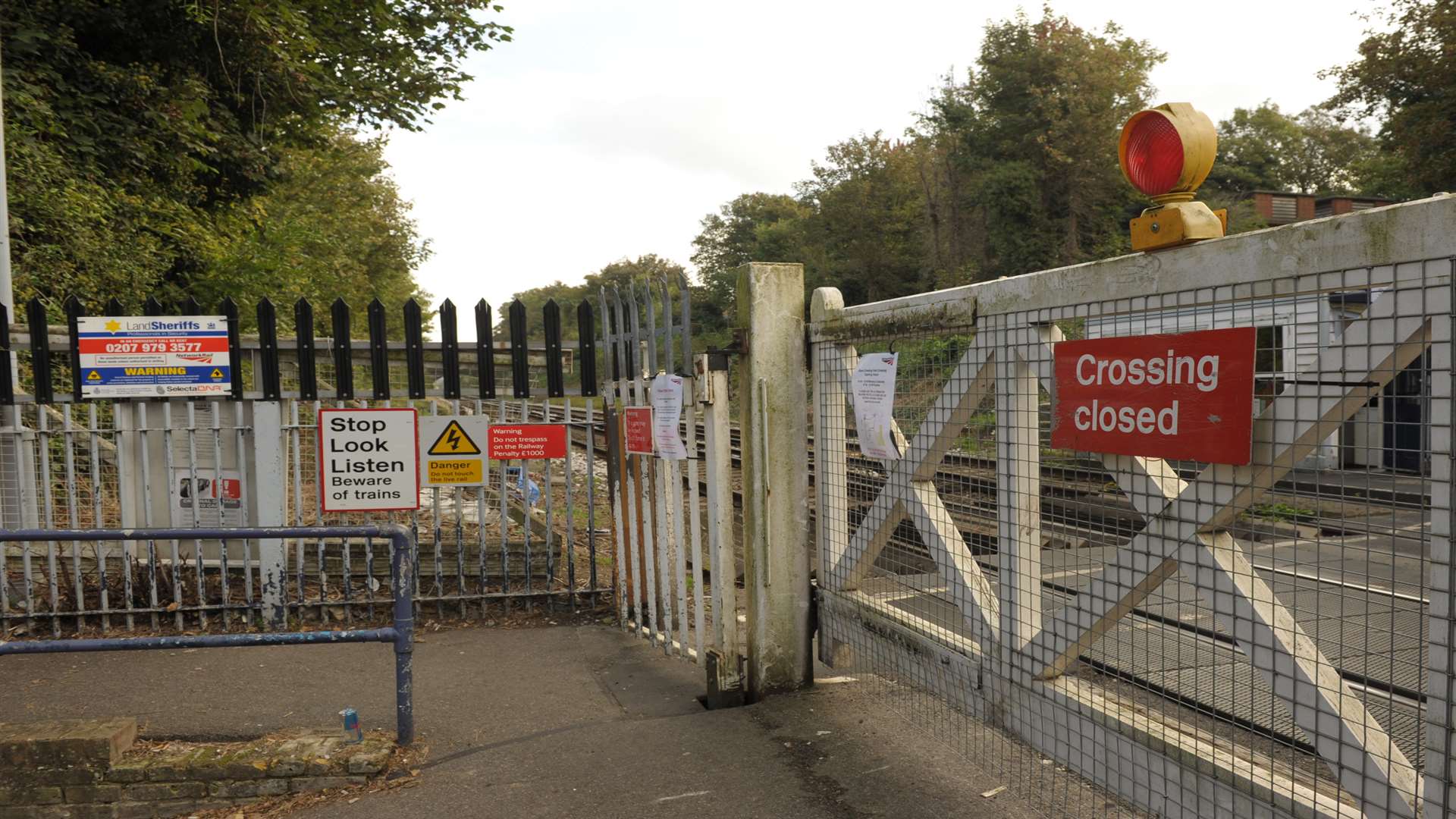 Level Crossing At Stone Cross Railway Station Near Dartford Closed Again Due To Lack Of Staff