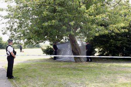 Body found at recreation ground at Allhallows