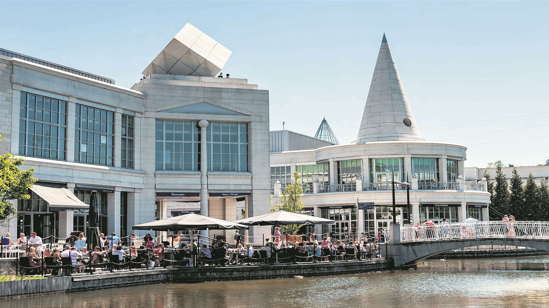 Bluewater shopping centre in Greenhithe