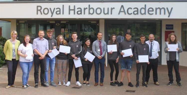 Students at Royal Harbour Academy