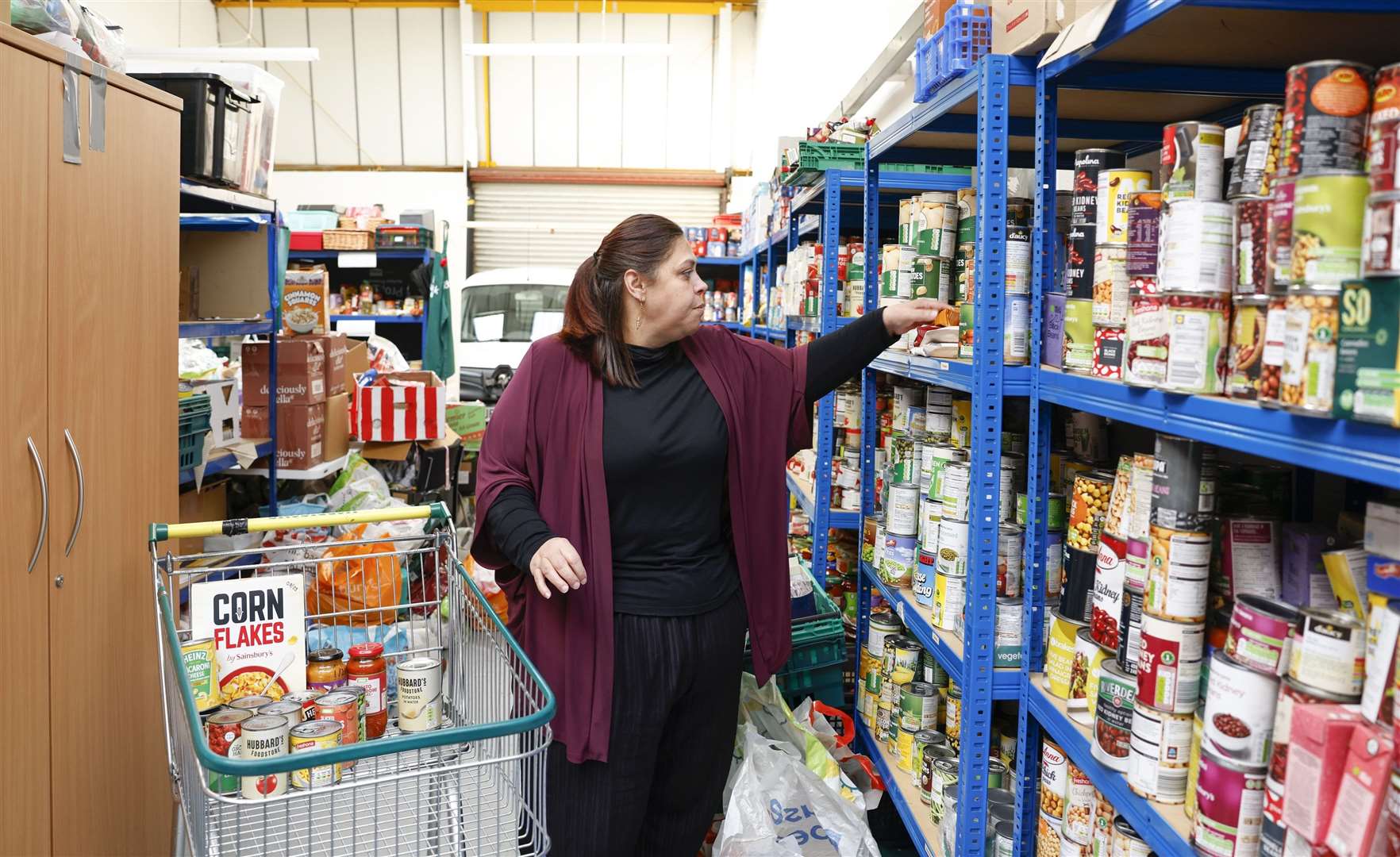 Esther Hurwood, Project Manager at Swale Foodbank