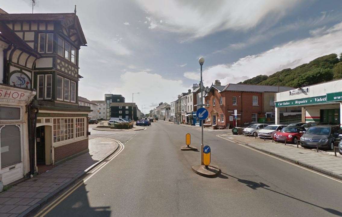 Sandgate High Street. Creidit: Google Maps (10807263)