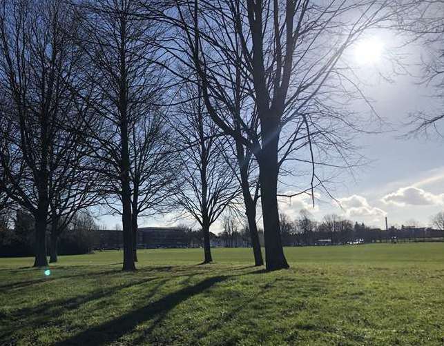 Thomas Clark offered out a man for a fight in the Great Lines Heritage Park in Gillingham. Picture: Google