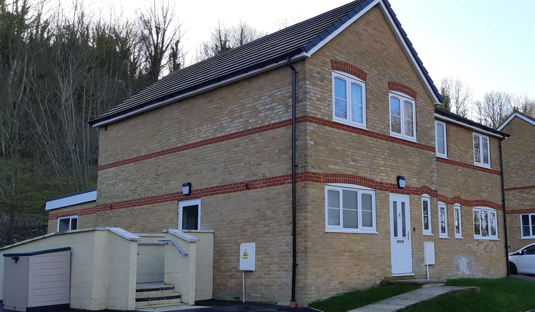 This house was picked off by arsonists in 2017 - it is now completely restored.