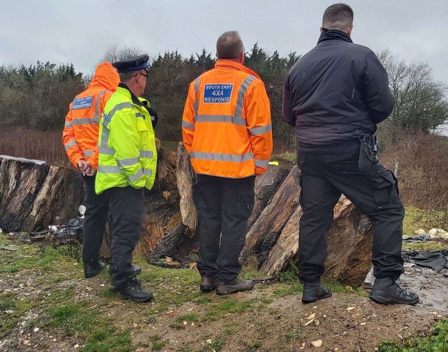 Police have previously used drones in an attempt to tackle anti-social off-road bikes at Barnfield Recreation Ground in Chatham. Images @KentSpecials