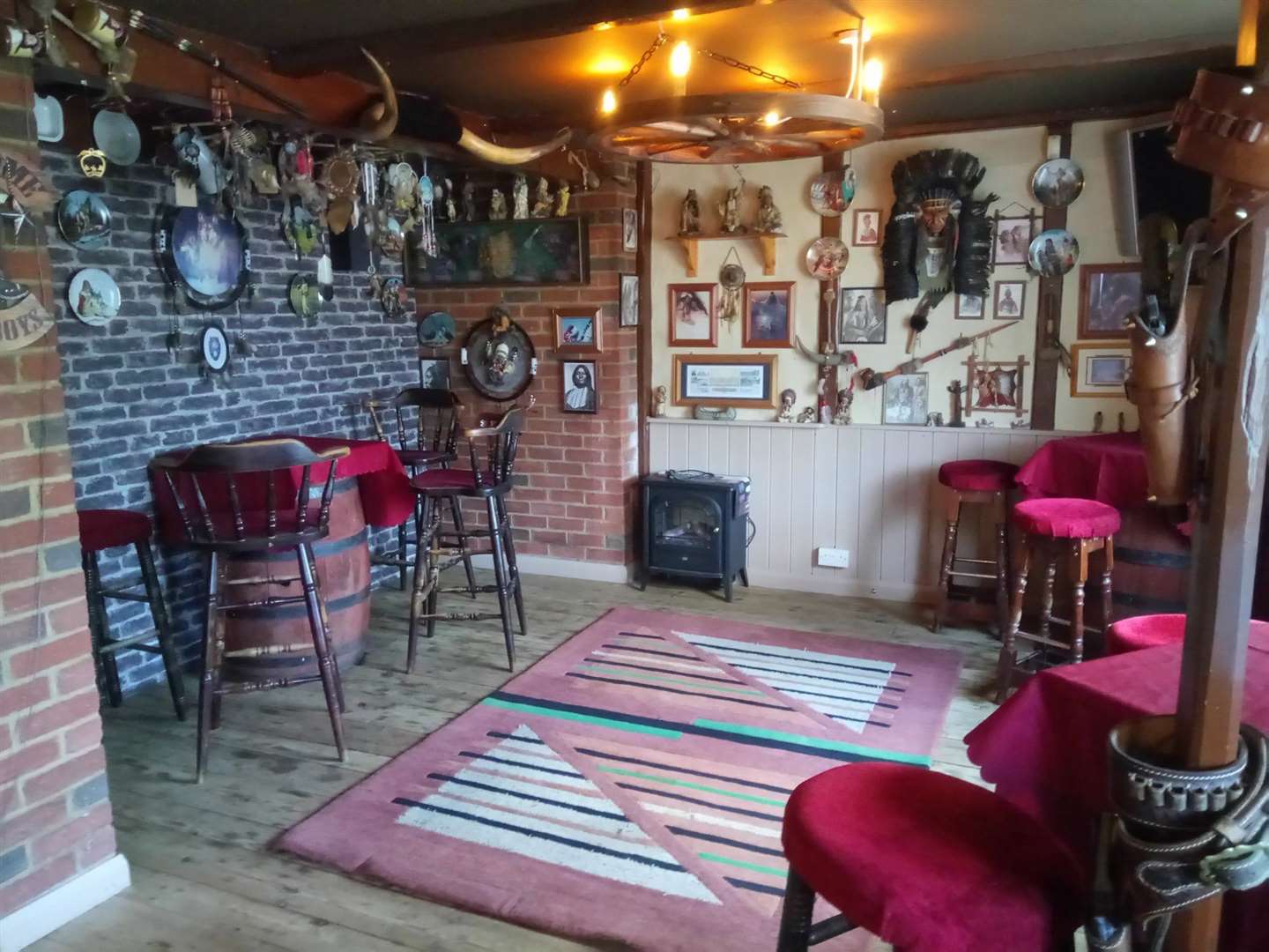 Inside the popular pub which could be set to be turned into a detached house. Picture: Dancing Dog Saloon Facebook