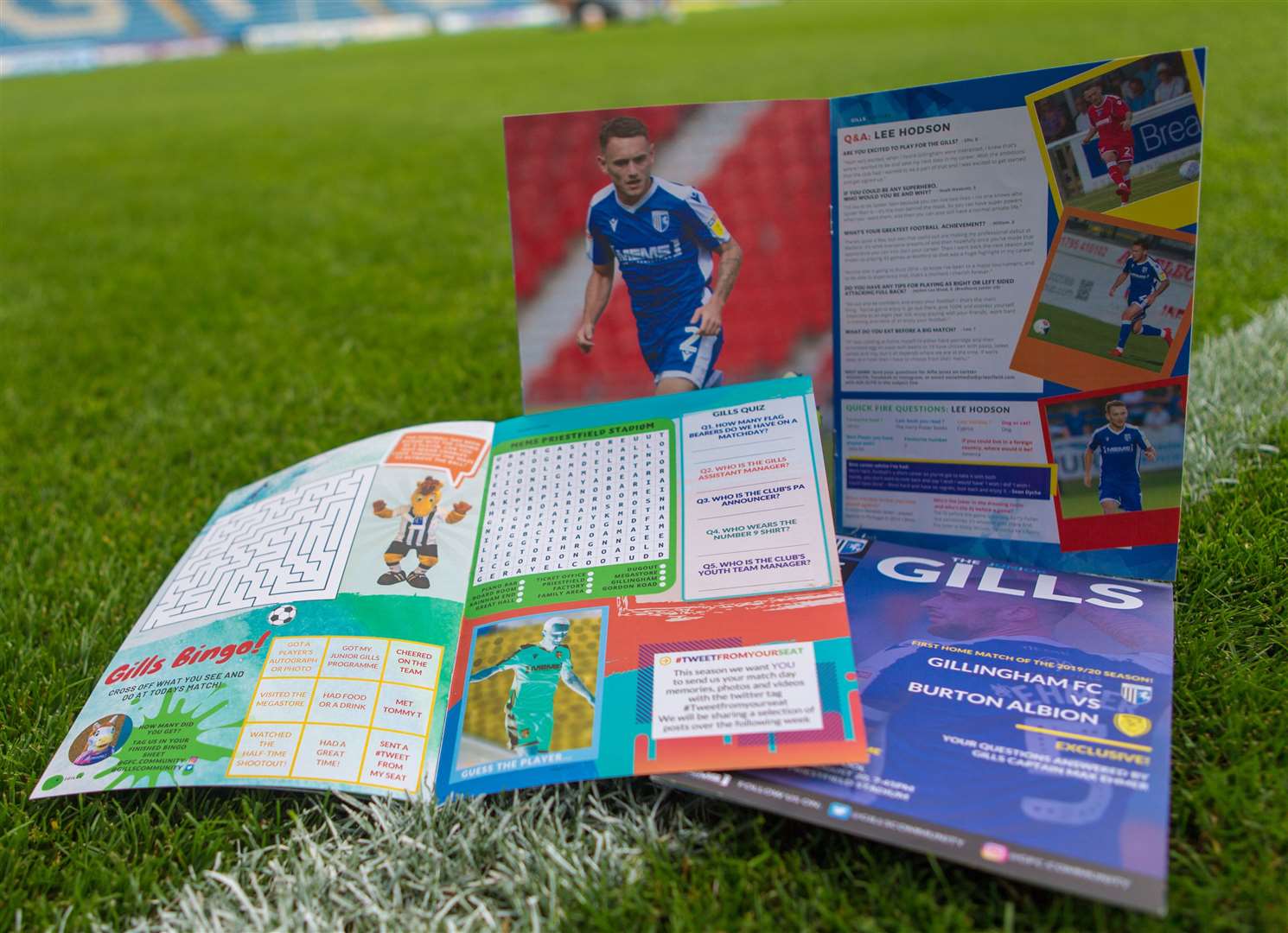 Gillingham's junior programme Picture: Gillingham Football Club