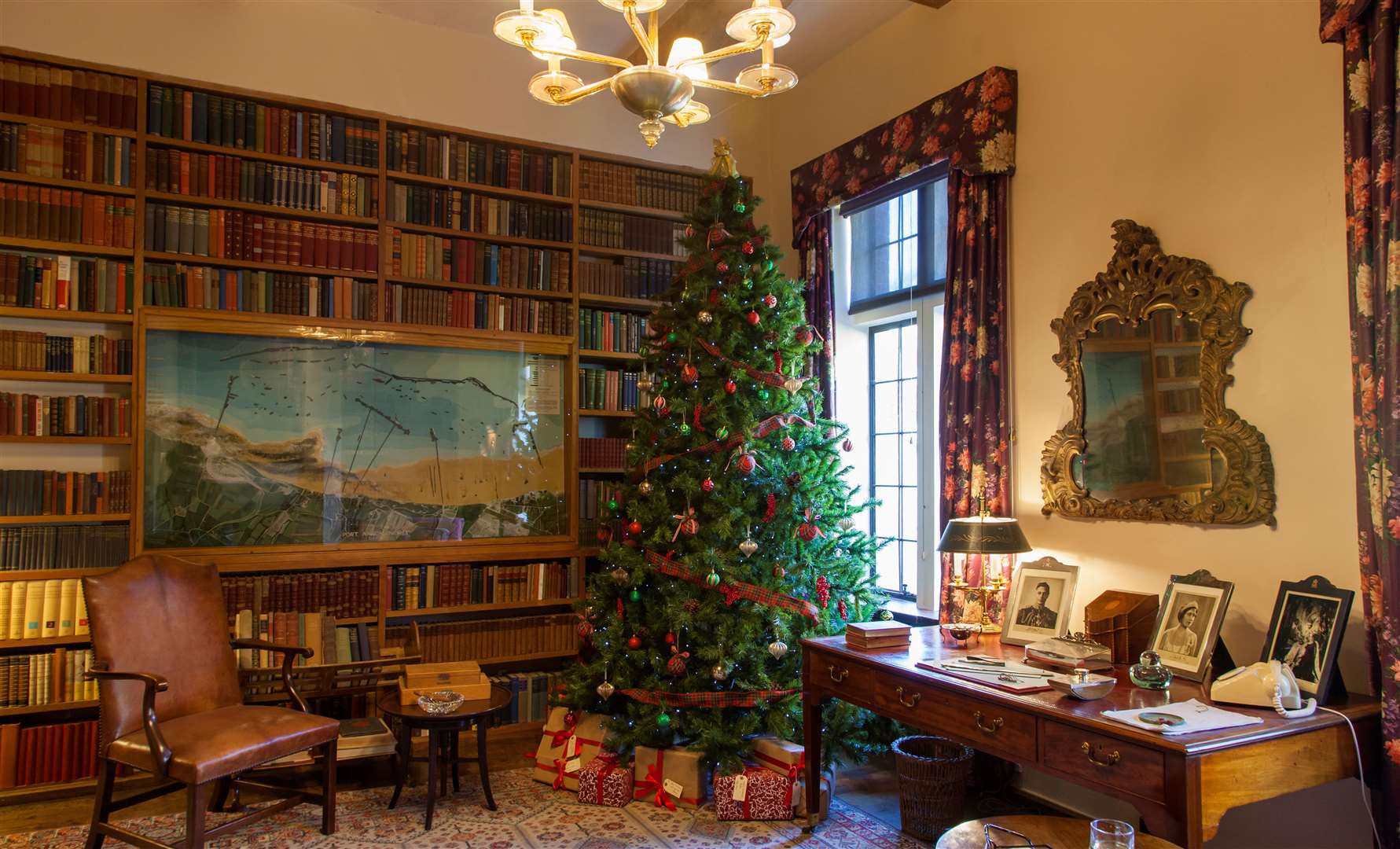 Chartwell was once the family home of Winston Churchill and will be decorated with a 1930s theme this Christmas. Picture: © National Trust